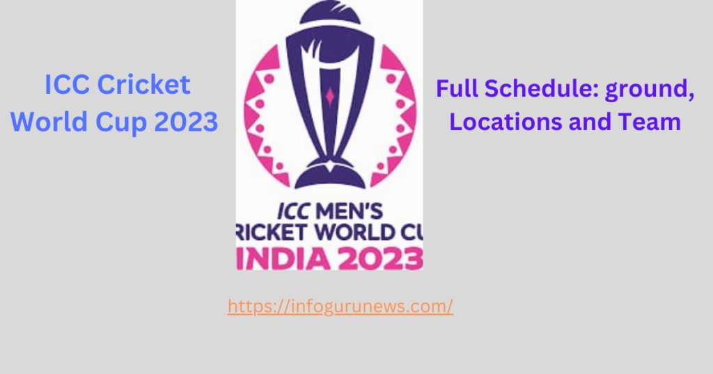 ICC Cricket World Cup 2023