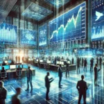 DALL·E 2025-03-20 20.23.28 - A dynamic stock market scene showing a Sensex trading floor with large digital screens displaying stock market charts, financial graphs, and traders e