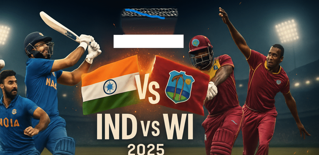India vs West Indies 2025