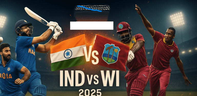 India vs West Indies 2025