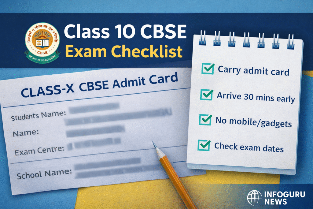 Class 10 CBSE Admit Card