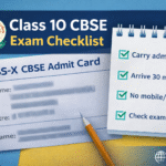 Class 10 CBSE Admit Card