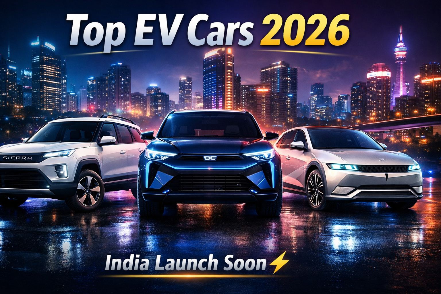 Upcoming Electric Cars in India 2026: Full List, Prices, Launch Dates ...