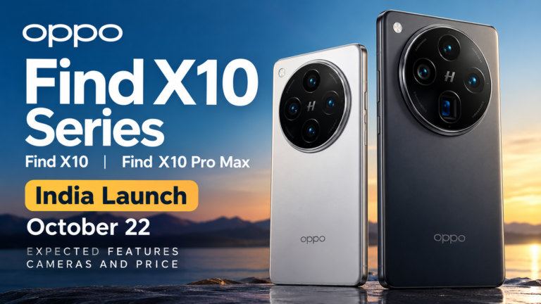 OPPO Find X10 and Find X10 Pro Max smartphones ahead of India launch